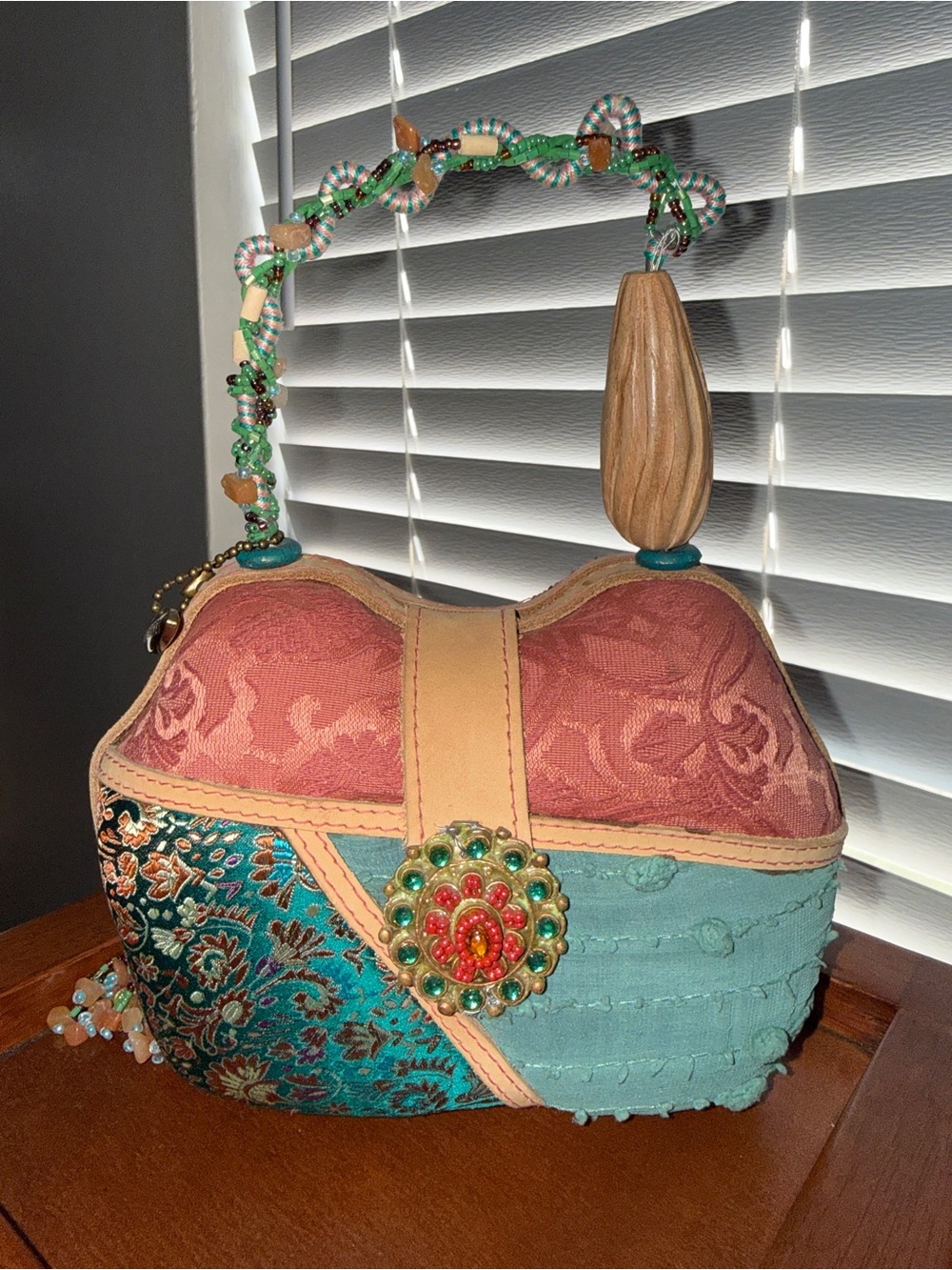 Mary Frances Intricate Beaded Clutch - Picture 6 of 9